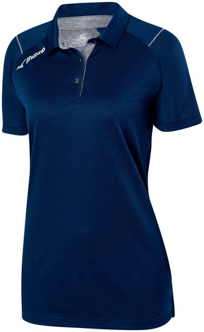 Mizuno volleybal polo vrouwen kleding marine (5151) VZJP2458