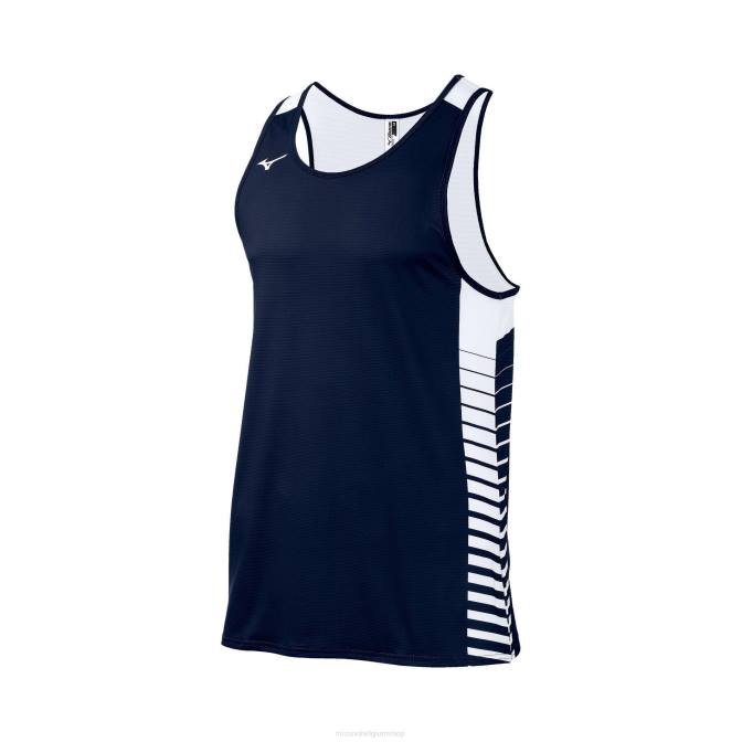 Mizuno team tank Heren kleding 20.team.marine(sm30) VZJP2464