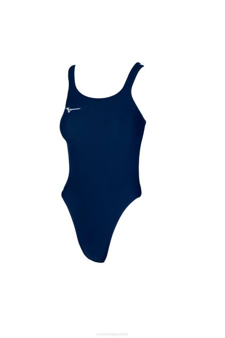 Mizuno exer badpak met dubbele kruisrug vrouwen kleding marine (5151) VZJP2657