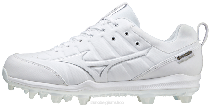 Mizuno ambitie 2 tpu laag gevormde honkbalschoen Heren schoenen wit(0000) VZJP1616