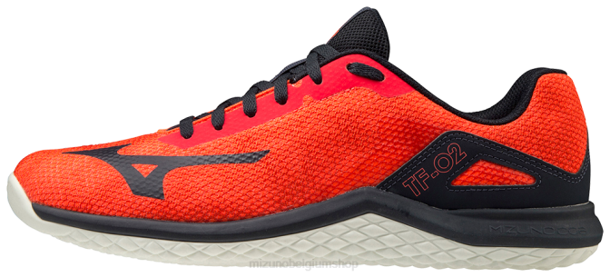Mizuno tf-02 trainingsschoen Heren schoenen rood-zwart(1090) VZJP2694