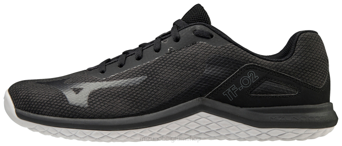 Mizuno tf-02 trainingsschoen Heren schoenen zwart-grijs(9091) VZJP2695