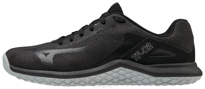 Mizuno tf-02 trainingsschoen vrouwen schoenen zwart-grijs(9091) VZJP2702