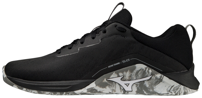 Mizuno ts-01 trainingsschoen Heren schoenen zwart-wit(9000) VZJP2710