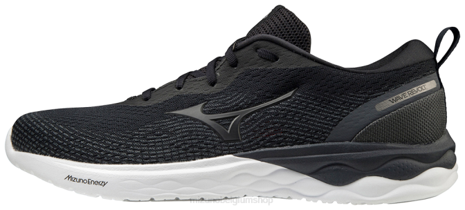 Mizuno wave revolte trainingsschoen Heren schoenen zwart-wit(9000) VZJP2704