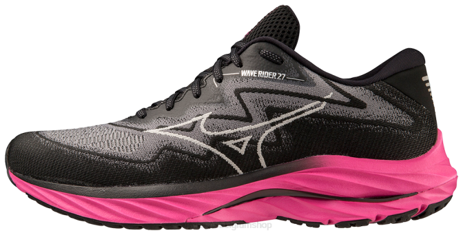 Mizuno project zero wave rider 27 hardloopschoen Heren schoenen zwart-harbormist(90hm) VZJP33