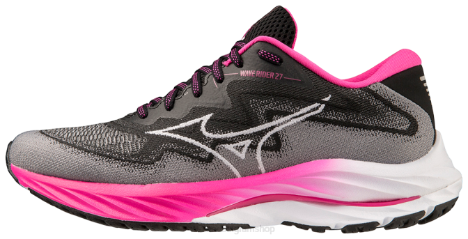 Mizuno project zero wave rider 27 hardloopschoen vrouwen schoenen zwart-wit(9000) VZJP34