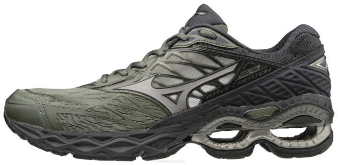 Mizuno wave creation 20 hardloopschoen Heren schoenen kever-metallicschaduw(4k9w) VZJP63