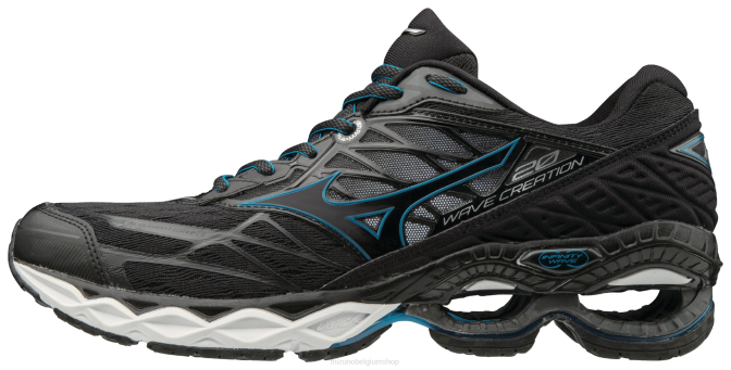 Mizuno wave creation 20 hardloopschoen Heren schoenen zwart(9090) VZJP62
