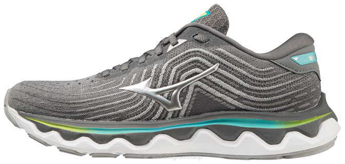 Mizuno wave horizon 6 hardloopschoen vrouwen schoenen ultimategrijs-zilver(ug73) VZJP128
