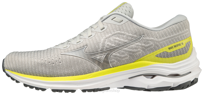 Mizuno wave inspire 18 waveknit hardloopschoen Heren schoenen ultiemgrijs(ugug) VZJP146