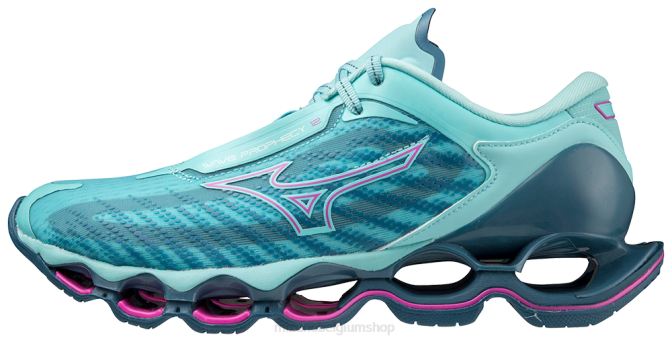 Mizuno wave profetie 12 hardloopschoen vrouwen schoenen blueatol (5z5z) VZJP27