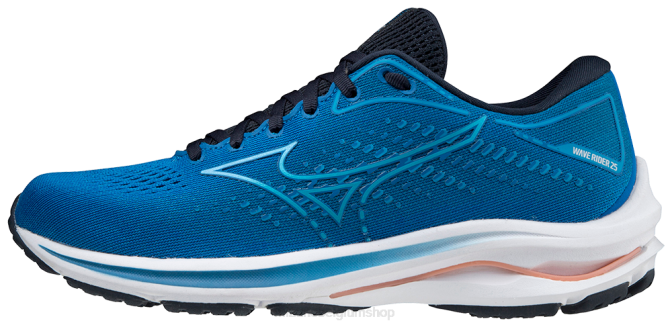 Mizuno wave rider 25d hardloopschoen vrouwen schoenen imperialblauw-levendigblauw(5rvd) VZJP161