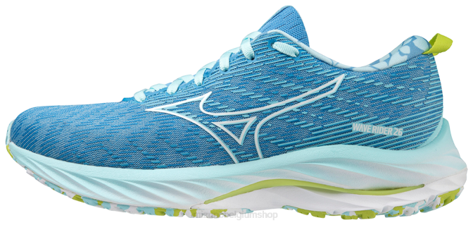 Mizuno wave rider 26 roxy hardloopschoen vrouwen schoenen verstuiver-wit(az00) VZJP131