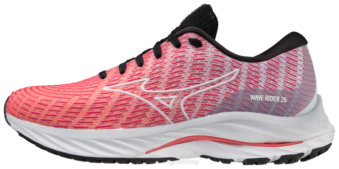 Mizuno wave rider 26 ssw hardloopschoen vrouwen schoenen dubarry-wit(1s00) VZJP100