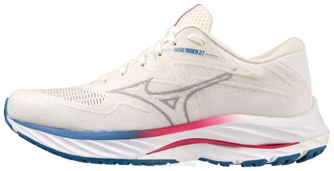 Mizuno wave rider 27 ssw hardloopschoen vrouwen schoenen wit-ultiemgrijs(00ug) VZJP22