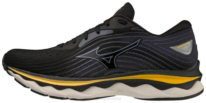 Mizuno wave sky 6 hardloopschoen Heren schoenen zwart-tradewinds(909t) VZJP75