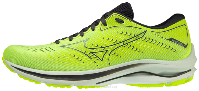 Mizuno waverider 25 hardloopschoen Heren schoenen neokalk(4m4m) VZJP171