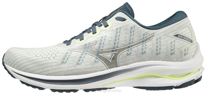 Mizuno waverider 25 waveknit hardloopschoen Heren schoenen pauwblauw(5c5c) VZJP166