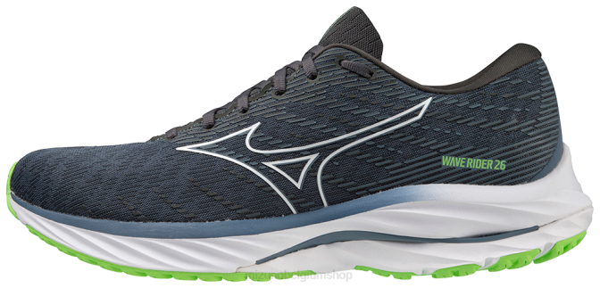 Mizuno waverider 26 hardloopschoen Heren schoenen chinablauw-wit(cl00) VZJP112