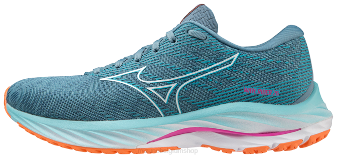 Mizuno waverider 26 hardloopschoen vrouwen schoenen antiguasand-wit(5z00) VZJP104