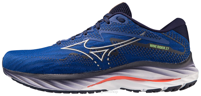 Mizuno waverider 27 hardloopschoen Heren schoenen surftheweb-wit(5e00) VZJP10