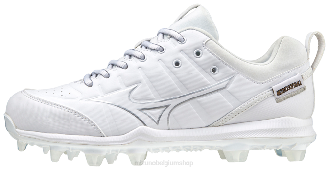 Mizuno 9-spike advanced finch elite 5 tpu gegoten softbalschoen vrouwen schoenen wit(0000) VZJP2159