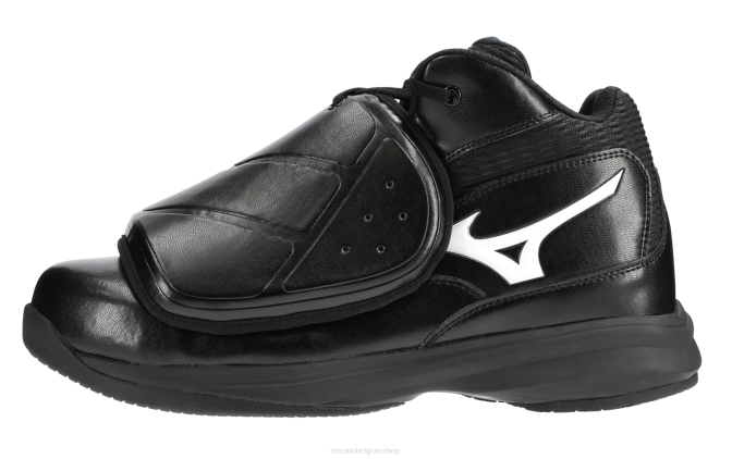 Mizuno pro wave umpire plate schoen uniseks schoenen zwart-wit(9000) VZJP523