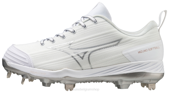 Mizuno sweep 6 lage metalen softbalschoen vrouwen schoenen wit(0000) VZJP2168