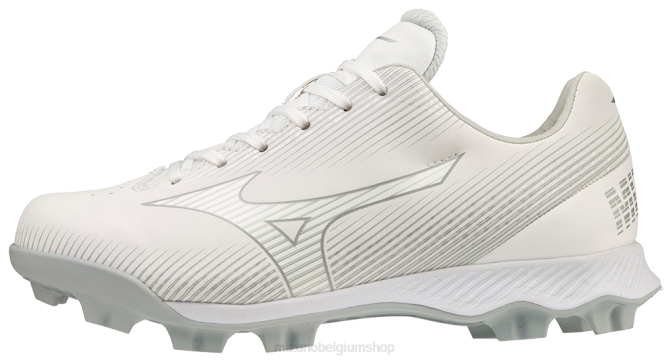 Mizuno wave finch lightrevo gegoten softbalschoen meisje schoenen wit(0000) VZJP2176